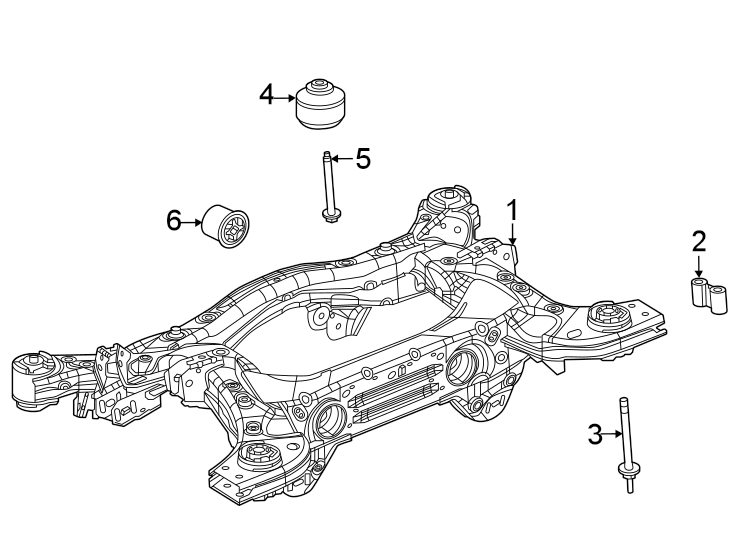 6Rear suspension. Suspension mounting.https://images.simplepart.com/images/parts/motor/fullsize/WL21840.png