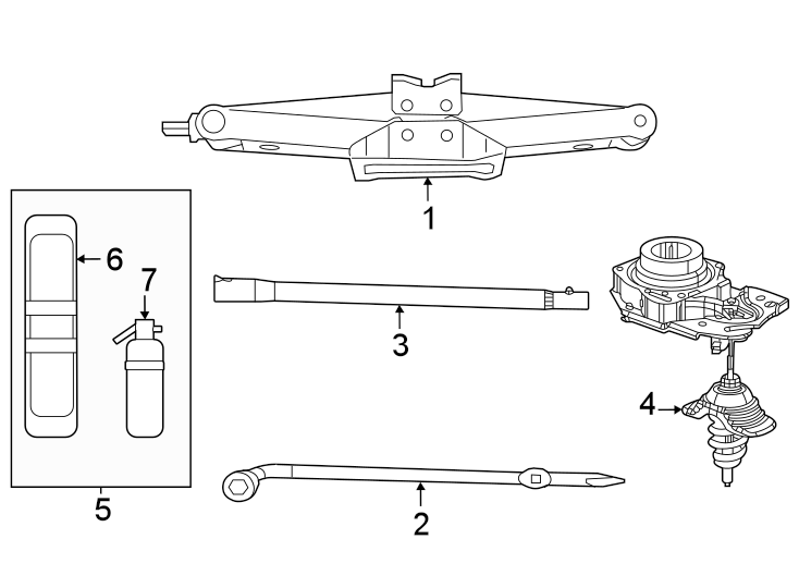 7Rear body & floor. Jack & components.https://images.simplepart.com/images/parts/motor/fullsize/WL21860.png