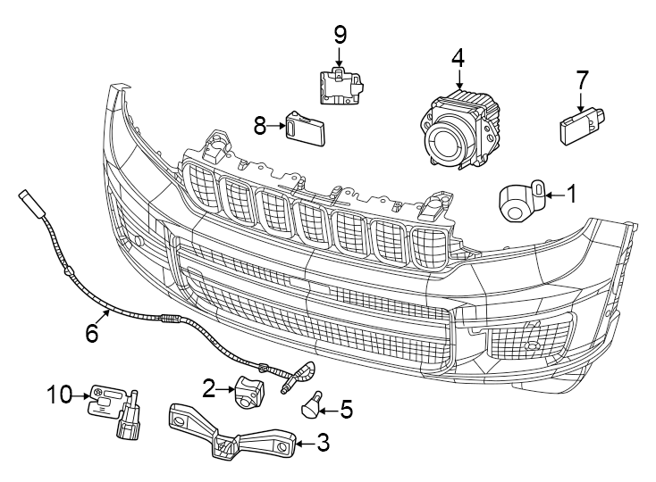 5Front bumper & grille. Electrical components.https://images.simplepart.com/images/parts/motor/fullsize/WL22015.png