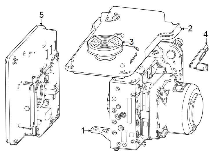 Jeep Grand Cherokee Anti - lock brake system. Control module ...