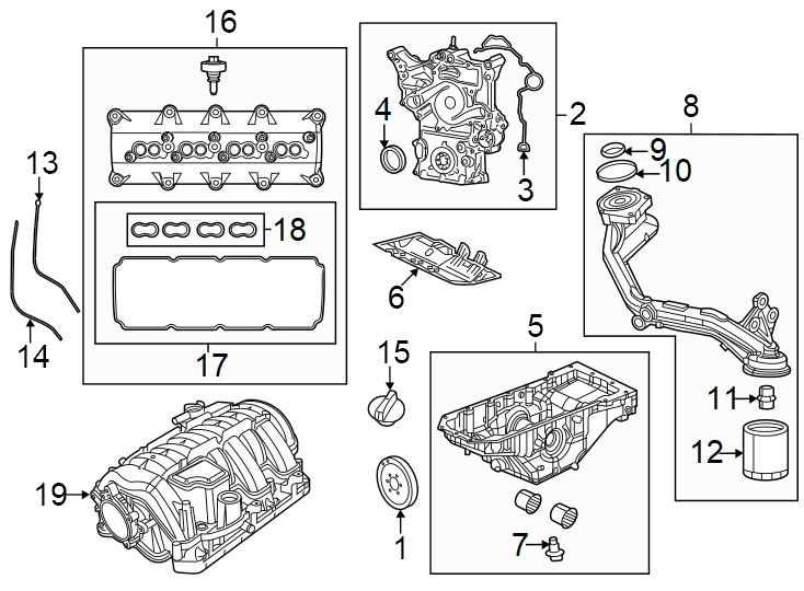 Engine parts.