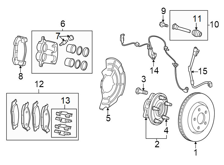 9Front suspension. Brake components.https://images.simplepart.com/images/parts/motor/fullsize/WL22560.png