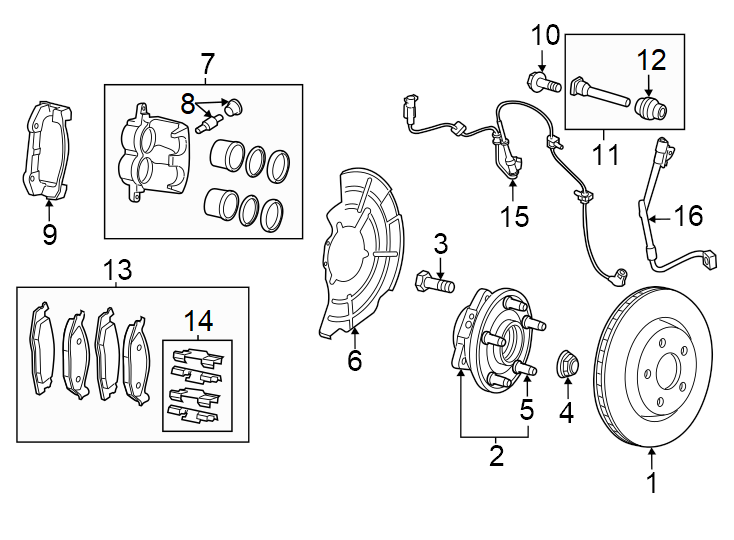 10Front suspension. Brake components.https://images.simplepart.com/images/parts/motor/fullsize/WL22585.png