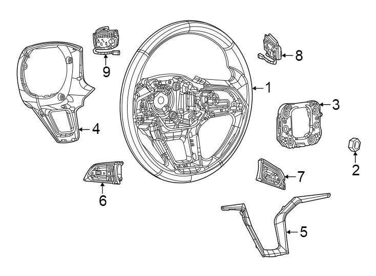 1Steering wheel & trim.https://images.simplepart.com/images/parts/motor/fullsize/WL22614.png