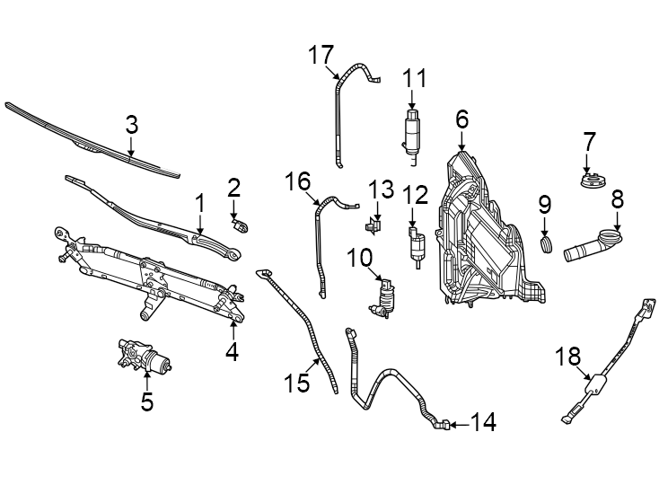 2Windshield. Wiper & washer components.https://images.simplepart.com/images/parts/motor/fullsize/WL22618.png