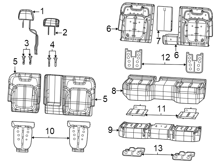 1Seats & tracks. Rear seat components.https://images.simplepart.com/images/parts/motor/fullsize/WL22658.png