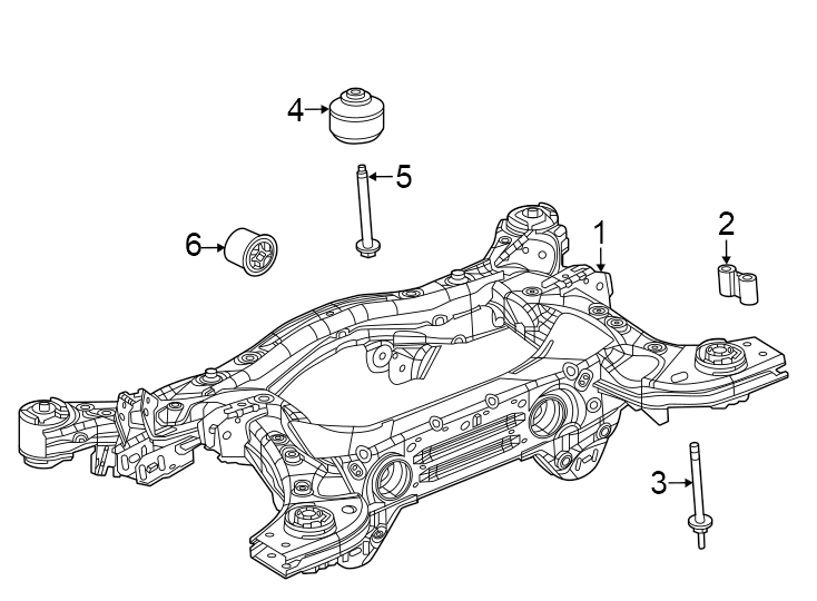 1Rear suspension. Suspension mounting.https://images.simplepart.com/images/parts/motor/fullsize/WL22752.png