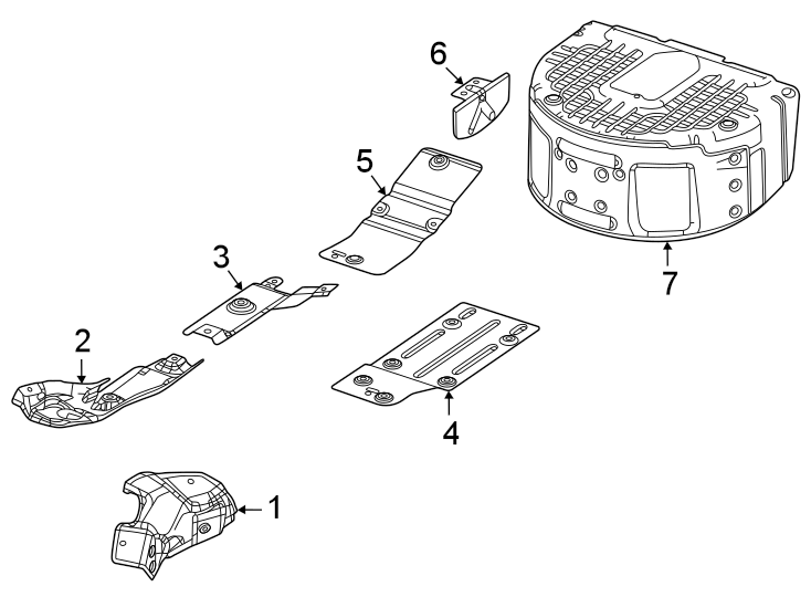 1Exhaust system. Heat shields.https://images.simplepart.com/images/parts/motor/fullsize/WS22370.png