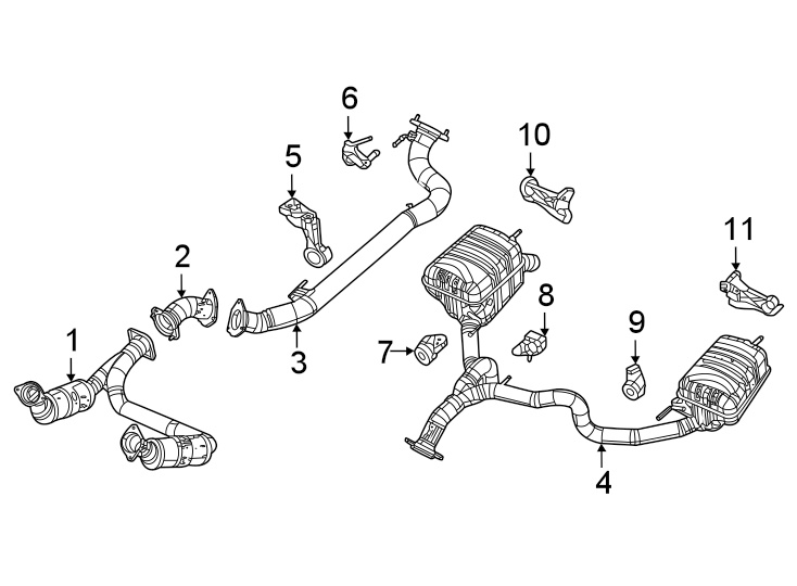 3Exhaust system. Exhaust components.https://images.simplepart.com/images/parts/motor/fullsize/WS22380.png