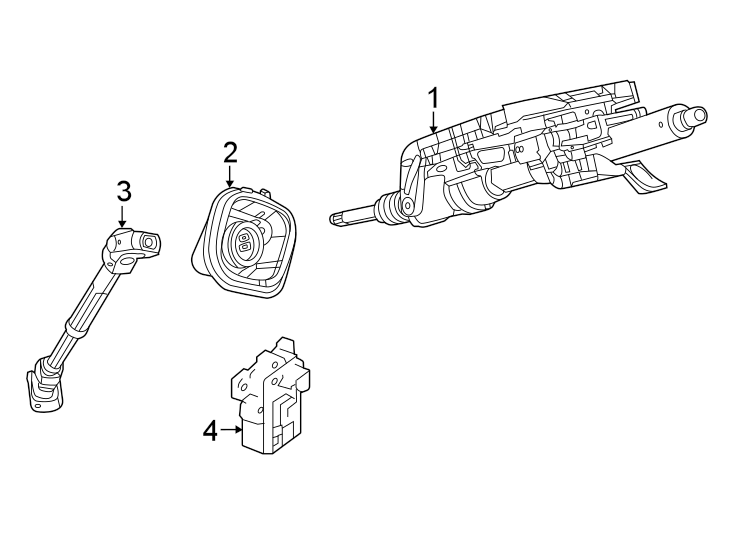 3Shaft & internal components. Steering column assembly.https://images.simplepart.com/images/parts/motor/fullsize/WS22465.png