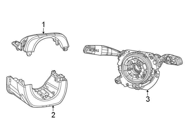 2Steering column. Shroud. Switches & levers.https://images.simplepart.com/images/parts/motor/fullsize/WS22470.png