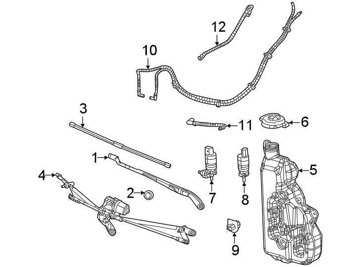 11Windshield. Wiper & washer components.https://images.simplepart.com/images/parts/motor/fullsize/WS22485.png