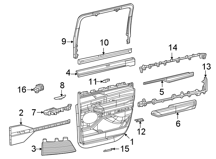 5Rear door. Interior trim.https://images.simplepart.com/images/parts/motor/fullsize/WS22755.png