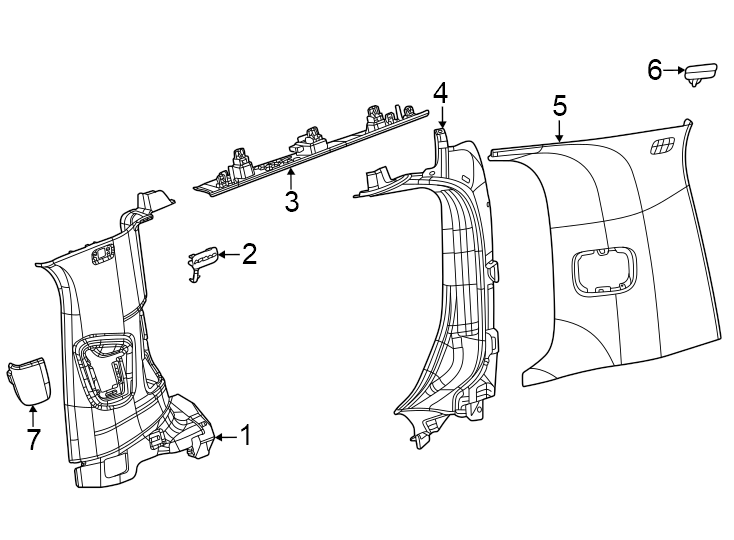 1Quarter panel. Interior trim.https://images.simplepart.com/images/parts/motor/fullsize/WS22782.png