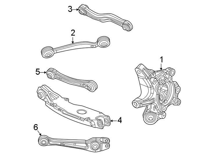 6Rear suspension. Suspension components.https://images.simplepart.com/images/parts/motor/fullsize/WS22800.png