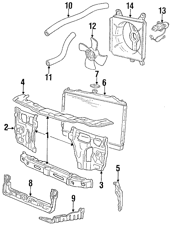 9COOLING FAN. RADIATOR & COMPONENTS. RADIATOR SUPPORT.https://images.simplepart.com/images/parts/motor/fullsize/XC89370.png