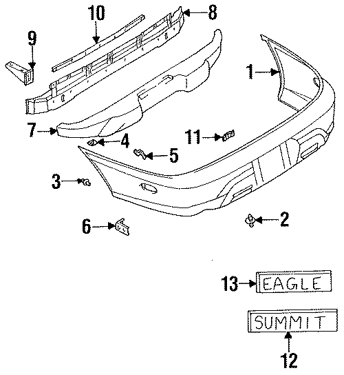 2REAR BUMPER. BUMPER & COMPONENTS.https://images.simplepart.com/images/parts/motor/fullsize/XC93730.png