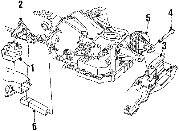 6ENGINE / TRANSAXLE. ENGINE & TRANS MOUNTING.https://images.simplepart.com/images/parts/motor/fullsize/XH93200.png