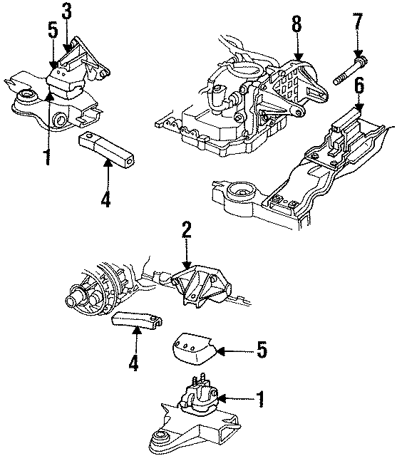 1ENGINE / TRANSAXLE. ENGINE & TRANS MOUNTING.https://images.simplepart.com/images/parts/motor/fullsize/XH93204.png