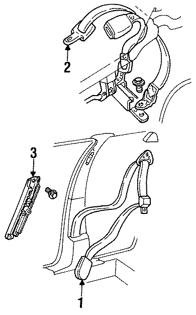 2RESTRAINT SYSTEMS. FRONT SEAT BELTS.https://images.simplepart.com/images/parts/motor/fullsize/XH93360.png