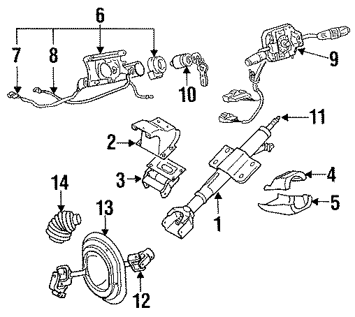 10HOUSING & COMPONENTS. SHAFT & INTERNAL COMPONENTS. SHROUD. STEERING COLUMN ASSEMBLY. SWITCHES & LEVERS.https://images.simplepart.com/images/parts/motor/fullsize/XS90160.png