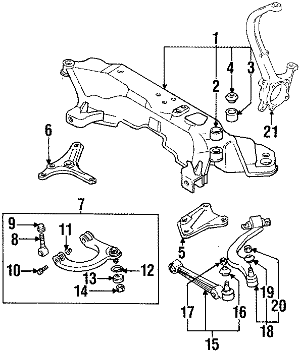 8FRONT SUSPENSION. SUSPENSION COMPONENTS.https://images.simplepart.com/images/parts/motor/fullsize/XS95490.png