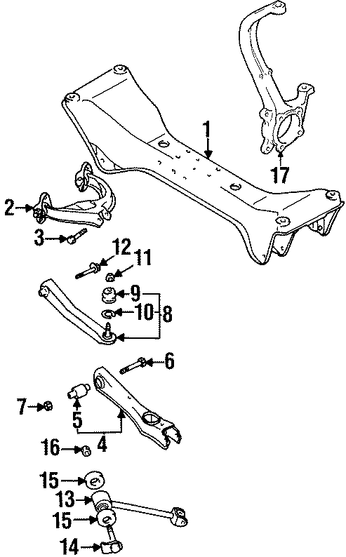 1REAR SUSPENSION. SUSPENSION COMPONENTS.https://images.simplepart.com/images/parts/motor/fullsize/XS95940.png