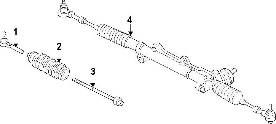 Diagram P/S PUMP & HOSES. STEERING GEAR & LINKAGE. for your 2014 Chevrolet Camaro ZL1 Coupe 6.2L V8 M/T 