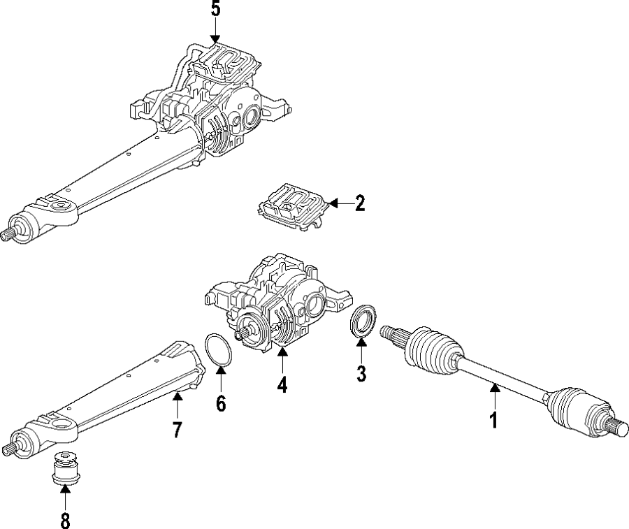6REAR AXLE. DIFFERENTIAL. DRIVE AXLES. PROPELLER SHAFT.https://images.simplepart.com/images/parts/motor/fullsize/ZD6100.png