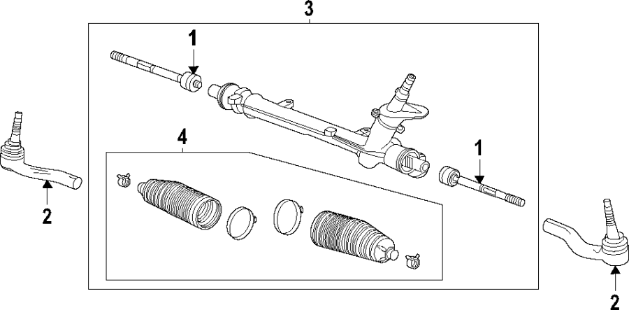 Steering gear & linkage.