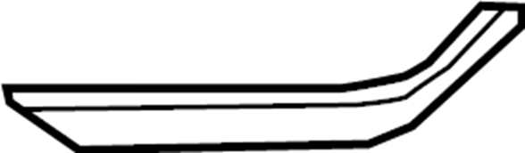 View 86528D3010 Bumper Trim (Right, Front, Lower) Full-Sized Product Image