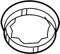 View 92140D3100 Headlight Bulb Cap (Rear, Lower) Full-Sized Product Image