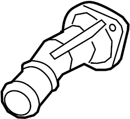 View 256312B056 Engine Coolant Thermostat Housing Full-Sized Product Image