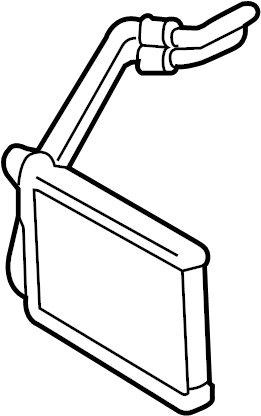 View 97138D3100 HVAC Heater Core Full-Sized Product Image