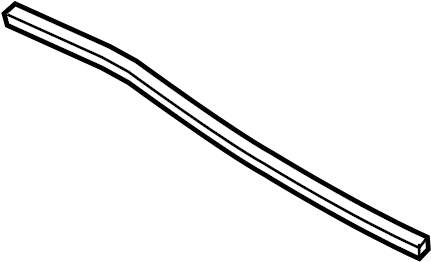 View 86437D3000 Hood Seal Full-Sized Product Image