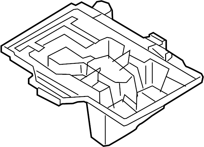 View 37150D3200 Battery Tray Full-Sized Product Image