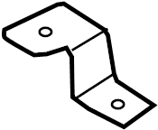 View 223422E000 Oxygen Sensor Bracket (Rear, Upper, Lower) Full-Sized Product Image