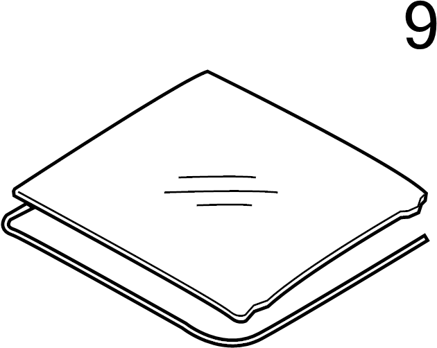 View 81612D3000 Sunroof Glass (Rear) Full-Sized Product Image