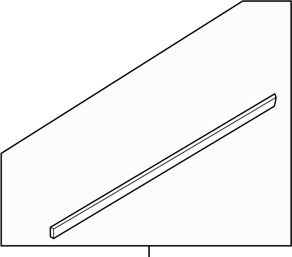 View 87722D3000CA GARNISH ASSY-FR DR SIDE RH (BLACK) Full-Sized Product Image