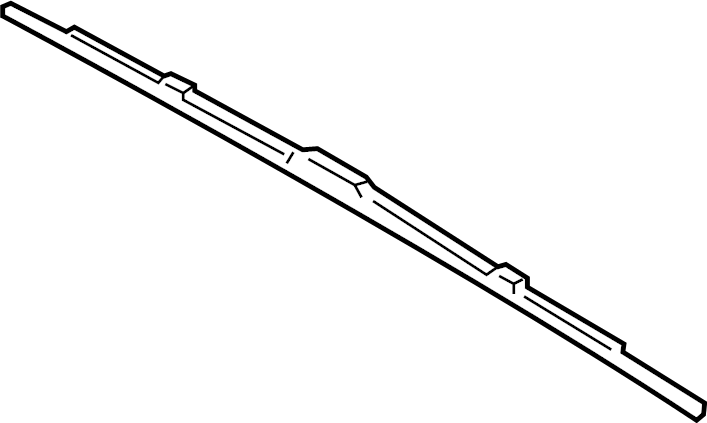 View 98360AA000 Windshield Wiper Blade (Front) Full-Sized Product Image