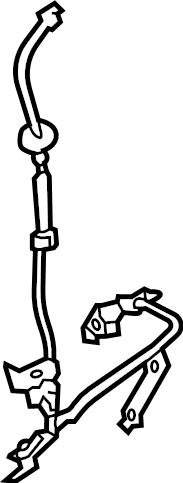 View 58950AA000 Sensor. ABS. Speed. Harness. (Left, Rear) Full-Sized Product Image