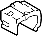 View 811803C000LK Hood Release Handle Full-Sized Product Image
