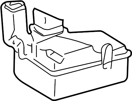 View 282203D000 Engine Air Intake Hose (Lower) Full-Sized Product Image
