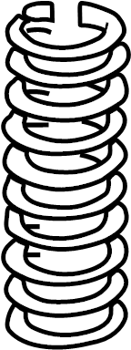 View 31338098752 Front coil spring Full-Sized Product Image