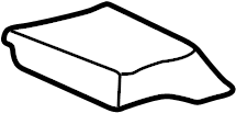 View 6249938100 Suspension Crossmember Insulator (Front) Full-Sized Product Image