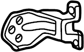 View 41517284534 RIGHT UPPER FRONT DOOR HINGE Full-Sized Product Image