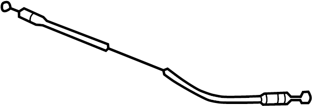 View 8128038000 Deck Lid Release Cable Full-Sized Product Image