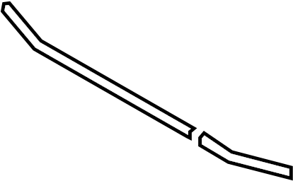 View 864453K000 Hood Seal (Front) Full-Sized Product Image