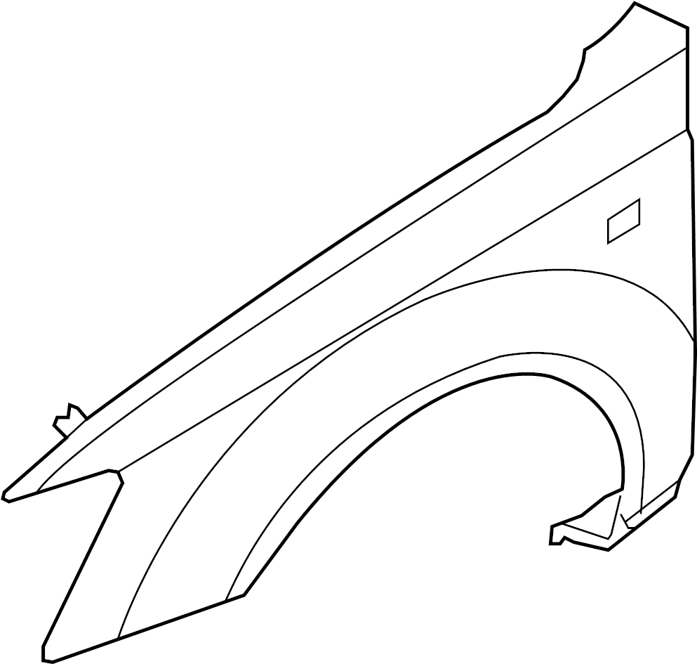 View 663103K300 Fender (Left) Full-Sized Product Image