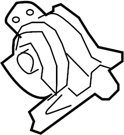 View 218303K000 Manual Transmission Mount Full-Sized Product Image